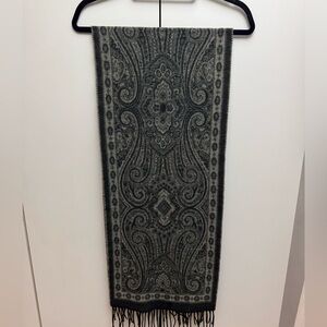 V. FRAAS Scarf, SOFT CashMink, Grey/Black